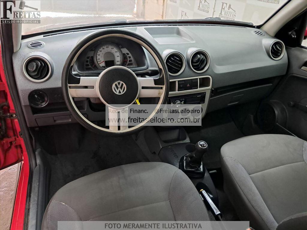 Foto 5: VW/GOL 1.0 GIV, 08/09, PLACA: D__-___0, GASOL/ALC, VERMELHA