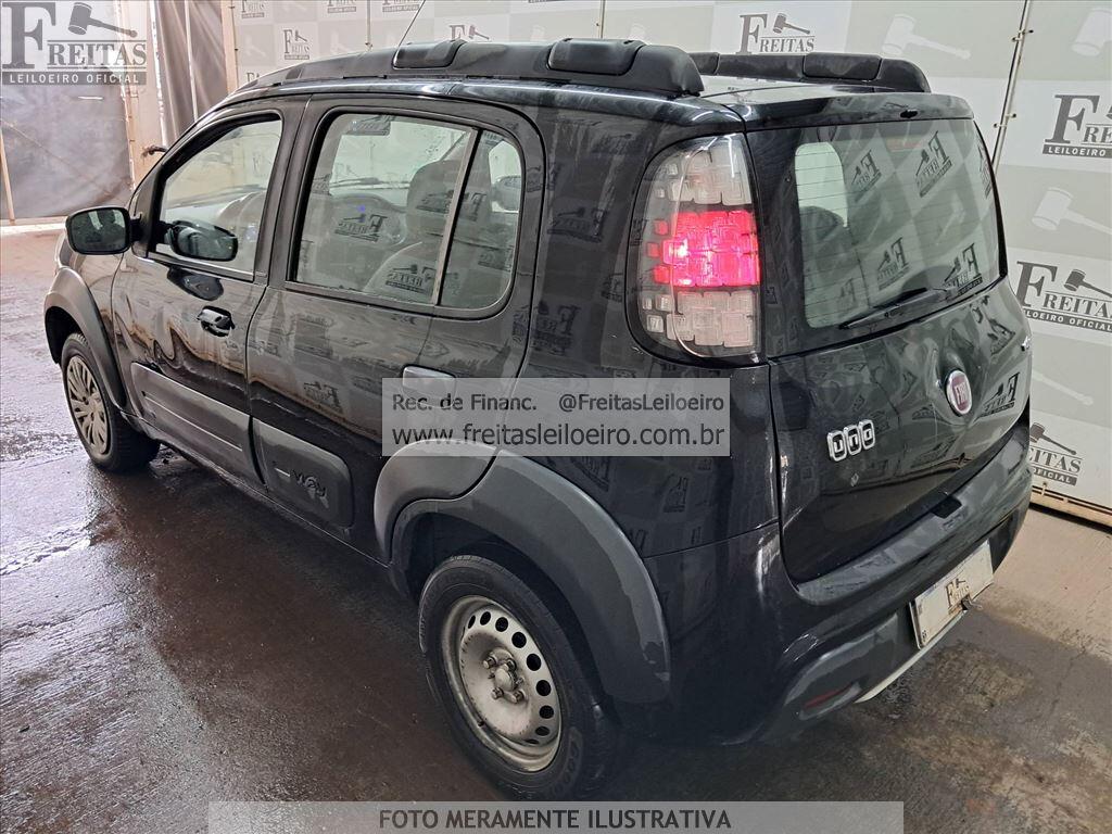 Foto 3: FIAT/UNO WAY 1.0, 14/15, PLACA: B__-___9, GASOL/ALC, PRETA
