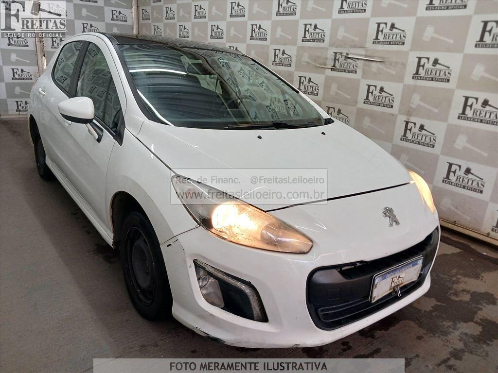 Foto 2: I/PEUGEOT 308 ALLURE BVA, 13/14, PLACA: F__-___5, GASOL/ALC, BRANCA
