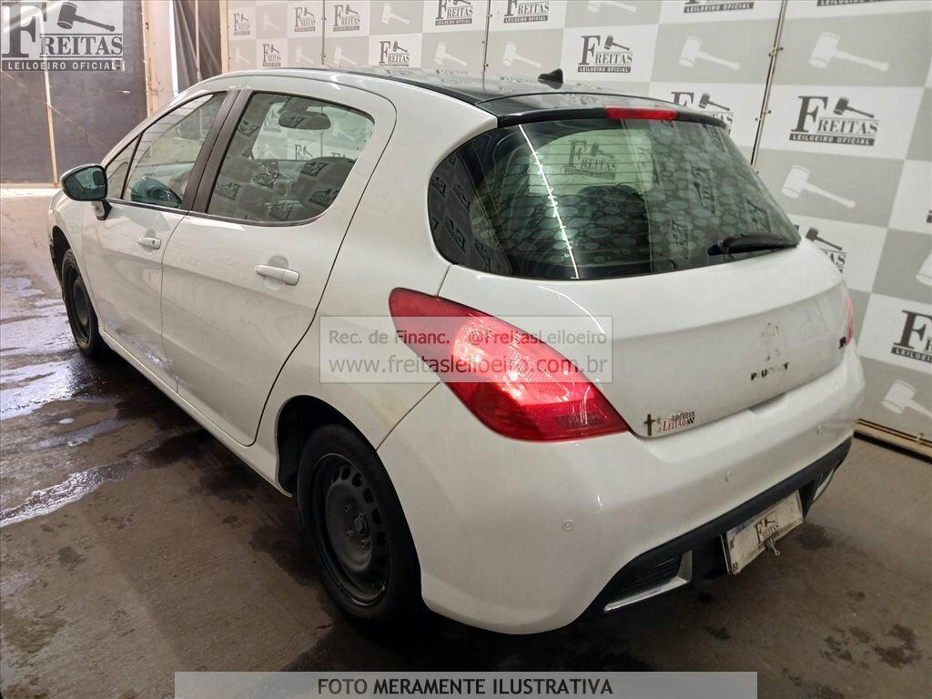Foto 3: I/PEUGEOT 308 ALLURE BVA, 13/14, PLACA: F__-___5, GASOL/ALC, BRANCA