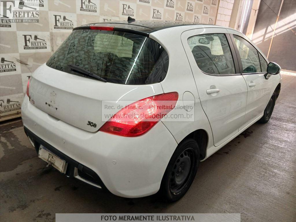 Foto 4: I/PEUGEOT 308 ALLURE BVA, 13/14, PLACA: F__-___5, GASOL/ALC, BRANCA