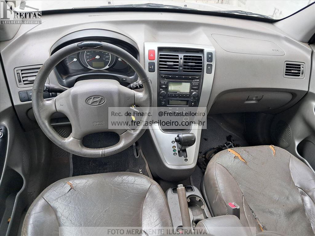 Foto 5: I/HYUNDAI TUCSON GLS 27L, 08/09, PLACA: M__-___4, GASOLINA, PRATA