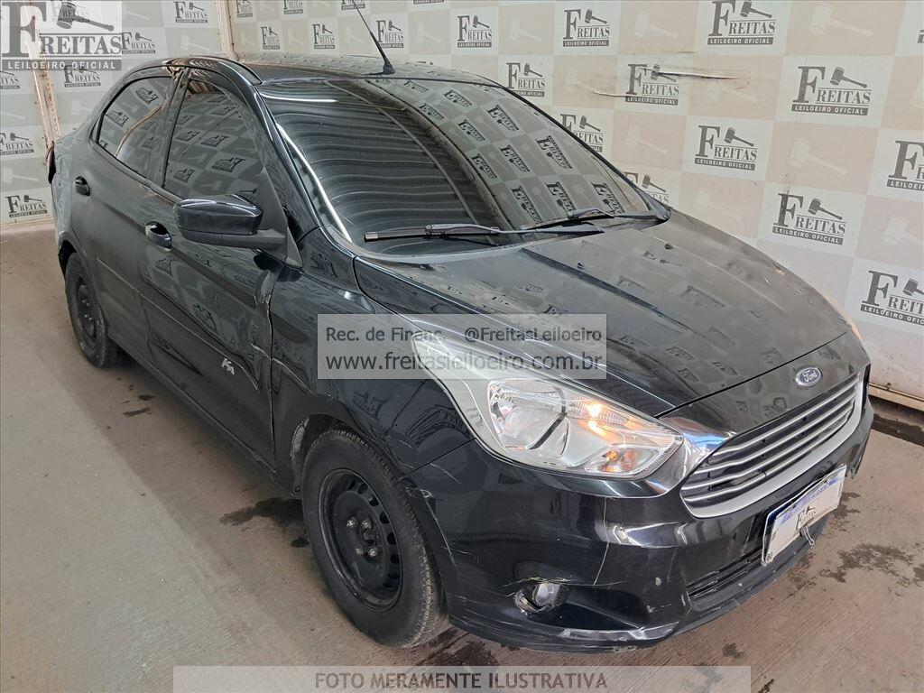 Foto 2: FORD/KA SE 1.0 SD B, 17/18, PLACA: F__-___7, GASOL/ALC, PRETA