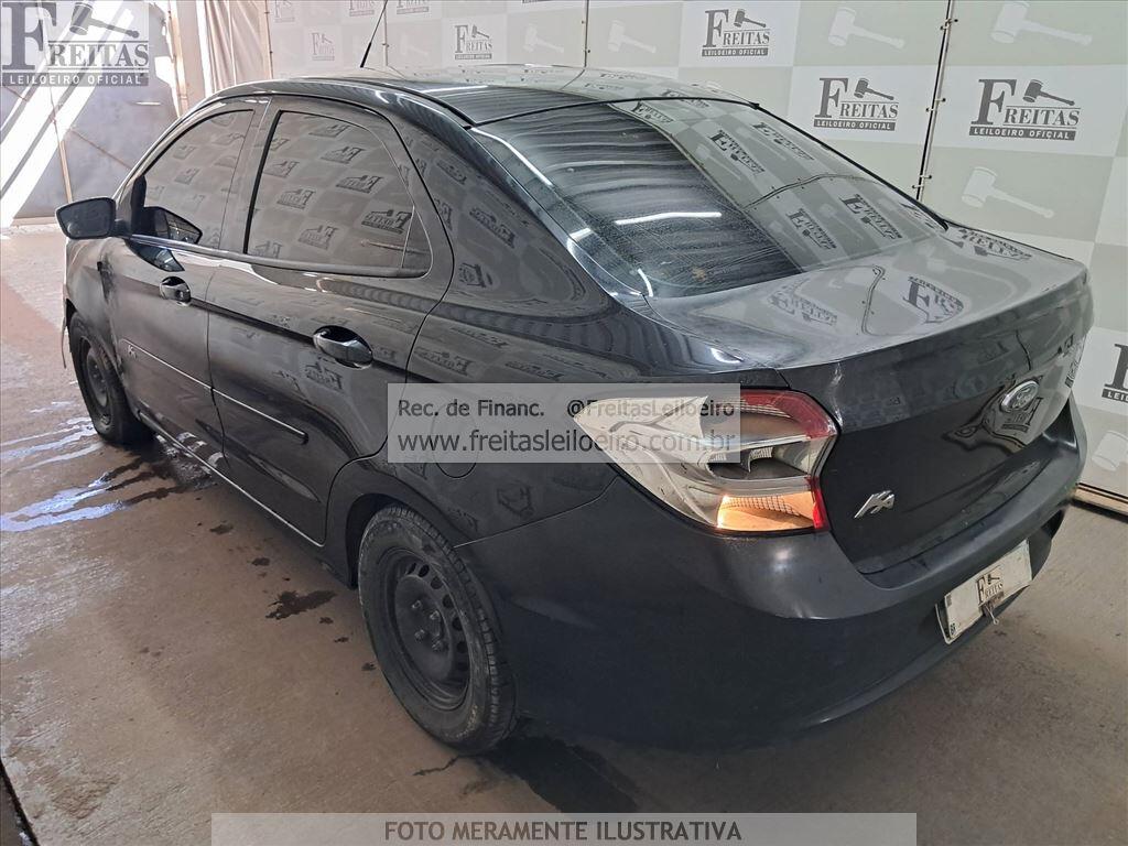 Foto 3: FORD/KA SE 1.0 SD B, 17/18, PLACA: F__-___7, GASOL/ALC, PRETA