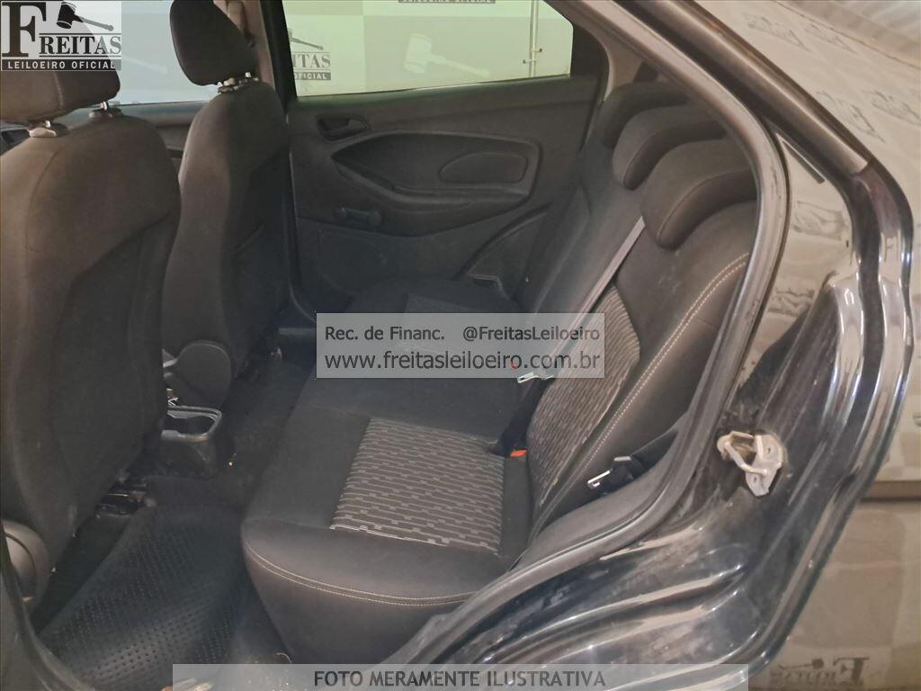 Foto 7 de 26: FORD/KA SE 1.0 SD B, 17/18, PLACA: F__-___7, GASOL/ALC, PRETA