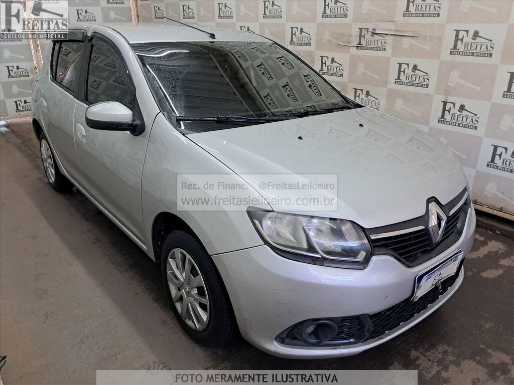 Foto 2: RENAULT/SANDERO EXPR 10, 18/19, PLACA: Q__-___8, GASOL/ALC, PRATA