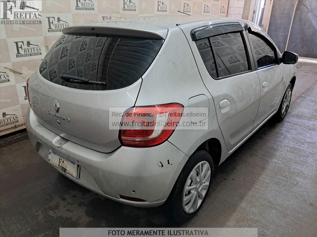Foto 4: RENAULT/SANDERO EXPR 10, 18/19, PLACA: Q__-___8, GASOL/ALC, PRATA