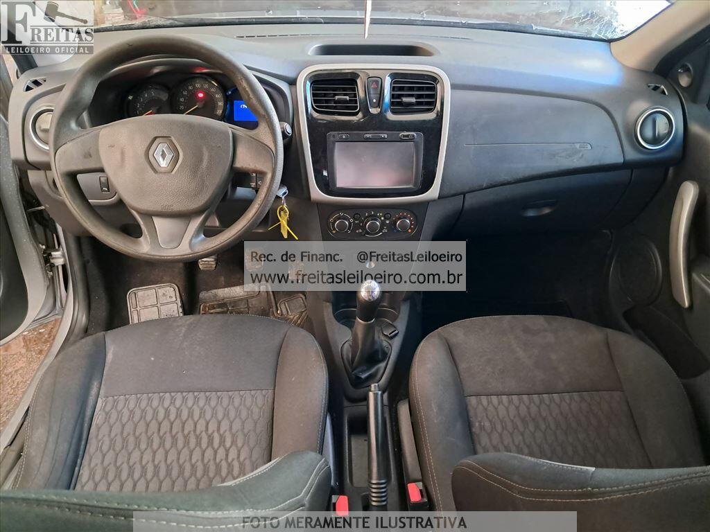 Foto 5: RENAULT/SANDERO EXPR 10, 18/19, PLACA: Q__-___8, GASOL/ALC, PRATA