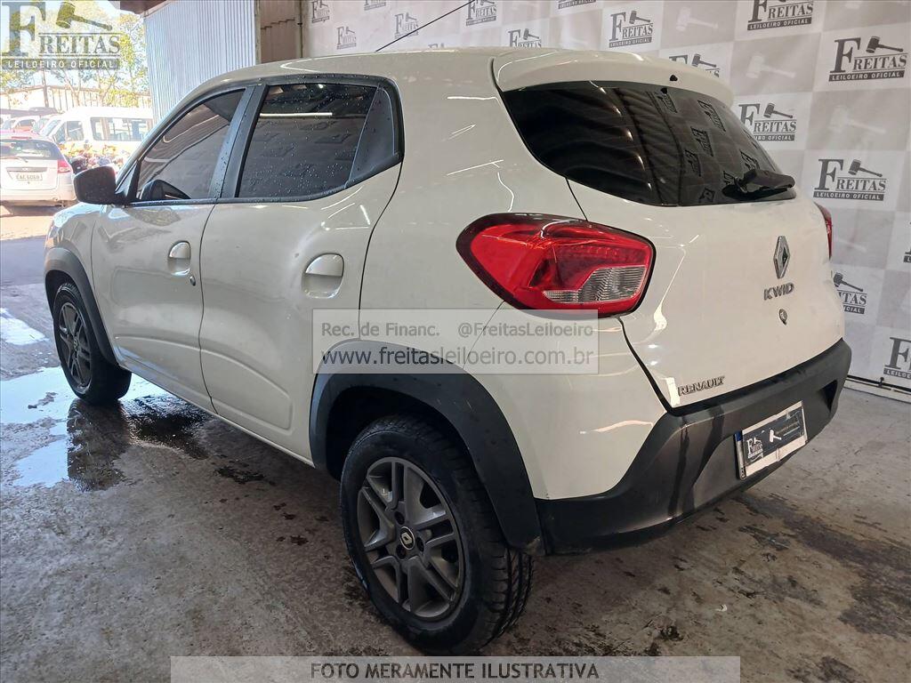 Foto 3: RENAULT/KWID INTENS 10MT, 18/19, PLACA: E__-___0, GASOL/ALC, BRANCA