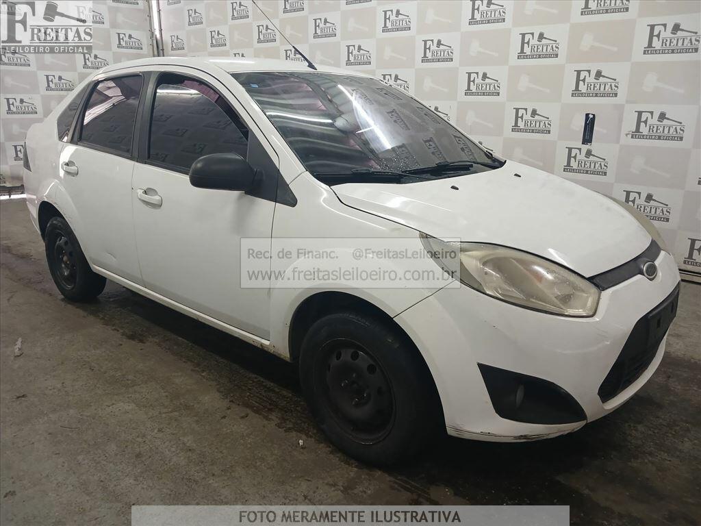 Foto 2: FORD/FIESTA SEDAN1.6FLEX, 12/13, PLACA: O__-___1, GASOL/ALC, BRANCA