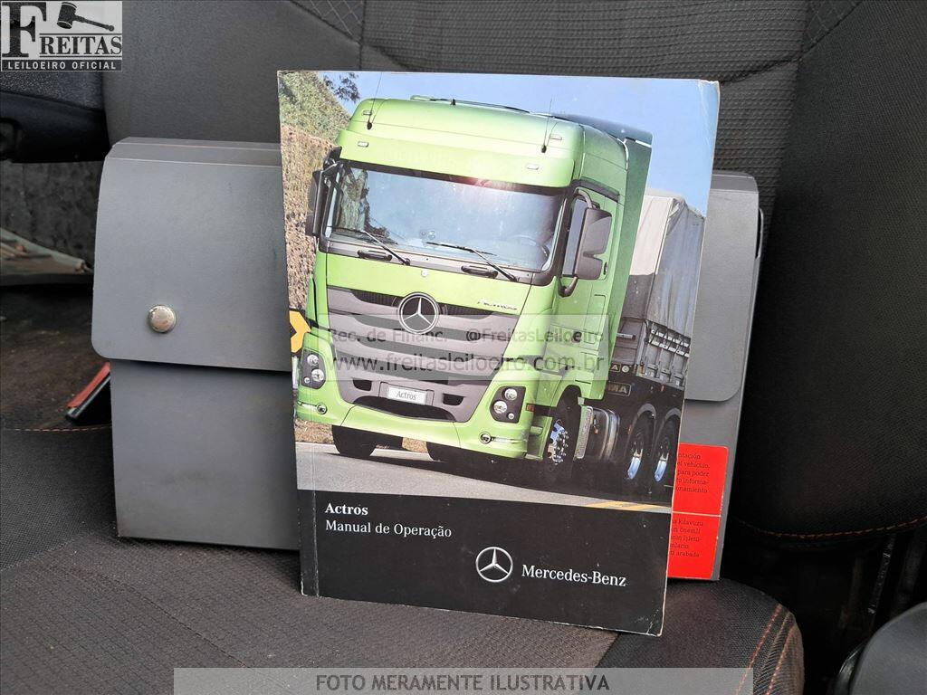 Foto 14 de 28: M.BENZ/ACTROS 2651LS6X4, 17/18, PLACA: G__-___5, DIESEL, CINZA