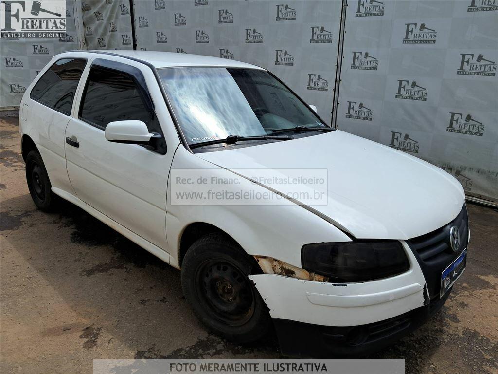 Foto 2: VW/GOL 1.0 GIV, 08/09, PLACA: E__-___5, GASOL/ALC, BRANCA