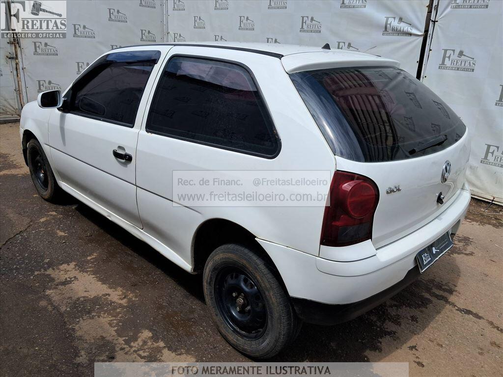 Foto 3: VW/GOL 1.0 GIV, 08/09, PLACA: E__-___5, GASOL/ALC, BRANCA