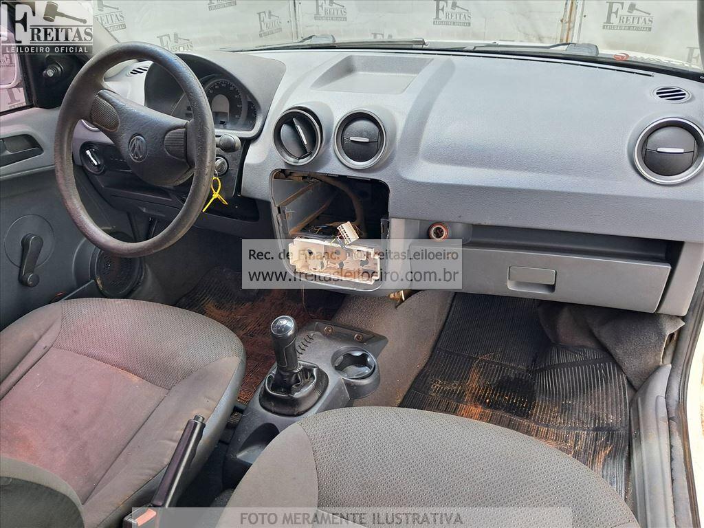 Foto 5: VW/GOL 1.0 GIV, 08/09, PLACA: E__-___5, GASOL/ALC, BRANCA