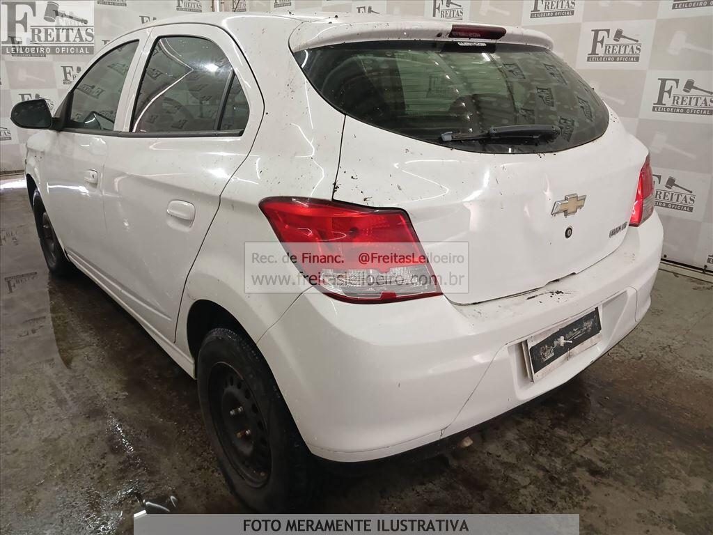 Foto 3: CHEVROLET/ONIX 1.0MT LT, 13/14, PLACA: F__-___5, GASOL/ALC, BRANCA