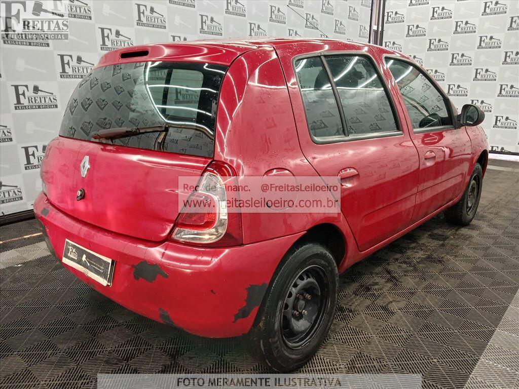 Foto 4: I/RENAULT CLIO EXP1016VH, 15/16, PLACA: A__-___7, GASOL/ALC, VERMELHA