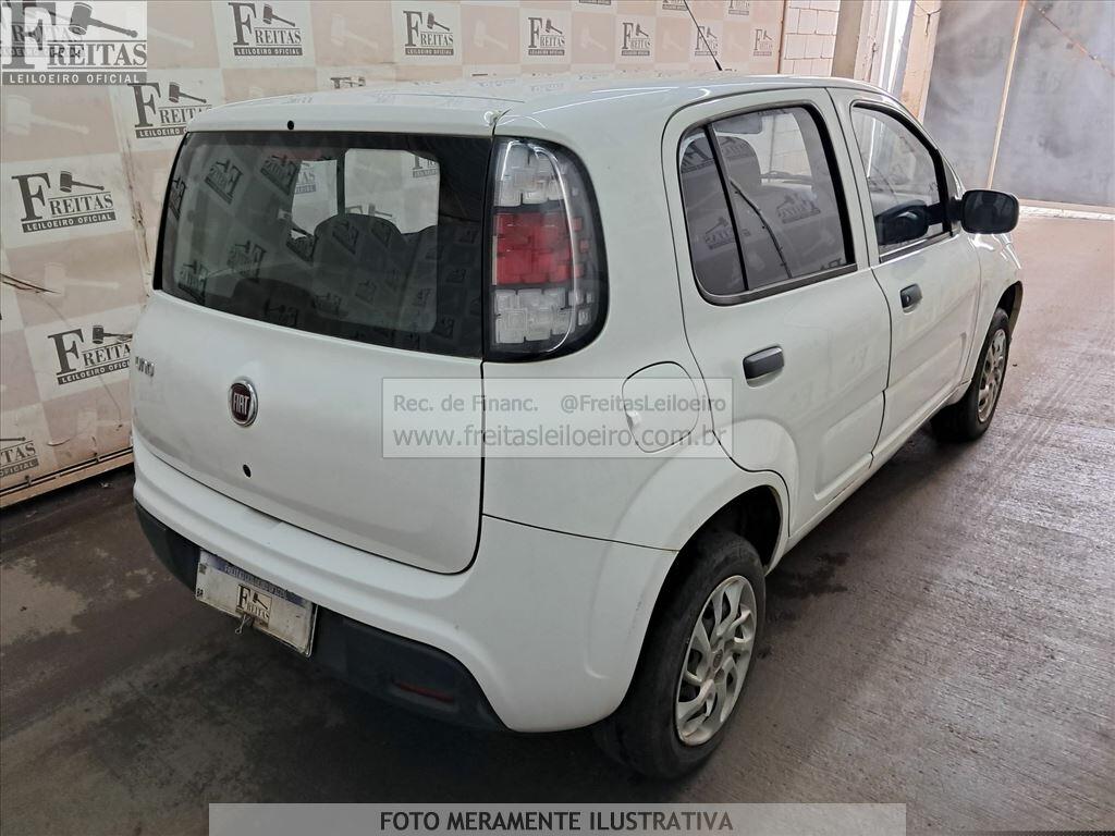 Foto 4: FIAT/UNO ATTRACTIVE 1.0, 21/21, PLACA: R__-___4, GASOL/ALC, BRANCA