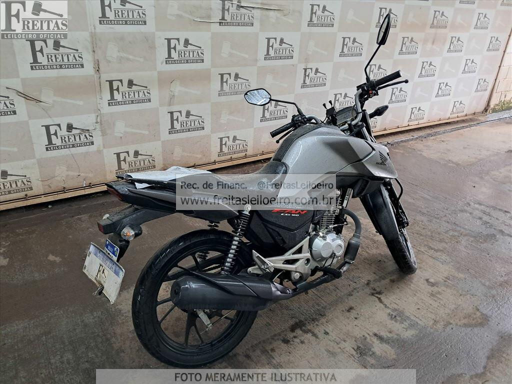 Foto 4: HONDA/CG 160 FAN, 25/26, PLACA: U__-___0, GASOL/ALC, PRATA