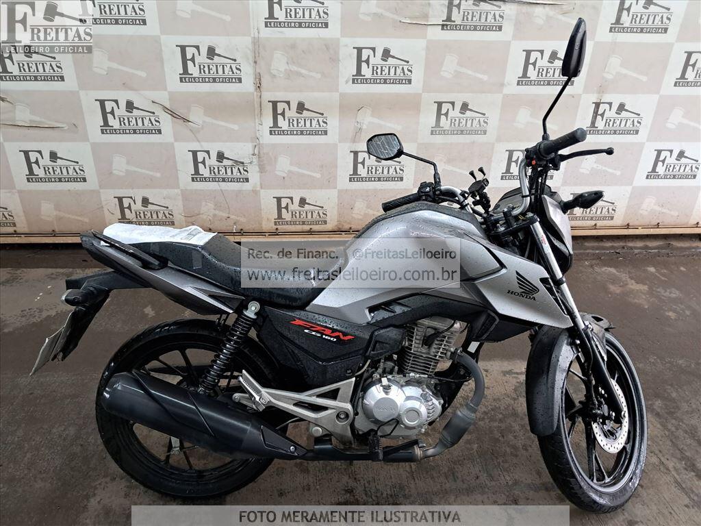 Foto 9 de 10: HONDA/CG 160 FAN, 25/26, PLACA: U__-___0, GASOL/ALC, PRATA