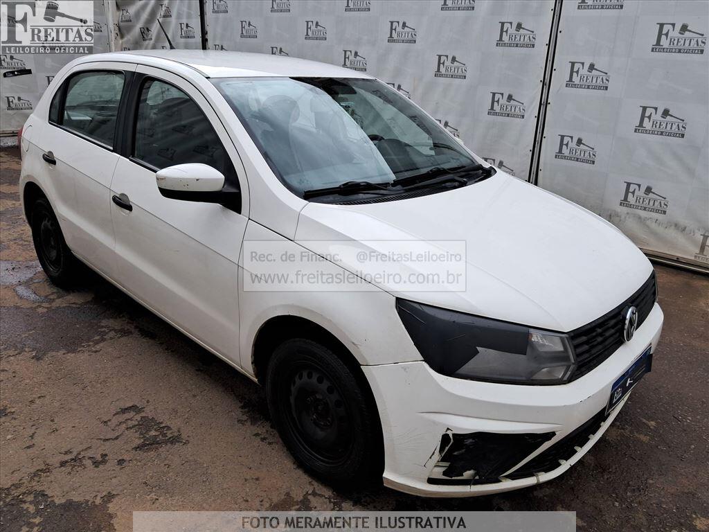 Foto 2: VW/GOL 1.0L MC4, 19/20, PLACA: F__-___3, GASOL/ALC, BRANCA