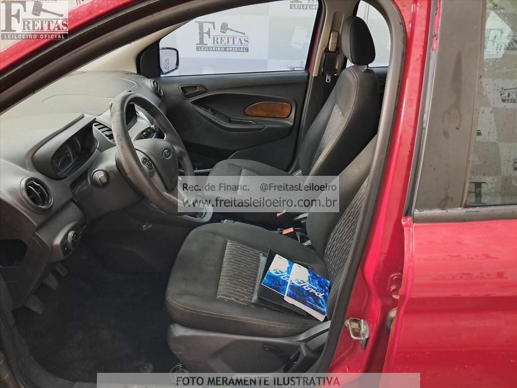 Foto 6 de 23: FORD/KA SE 1.0 HA C, 18/19, PLACA: F__-___7, GASOL/ALC, VERMELHA