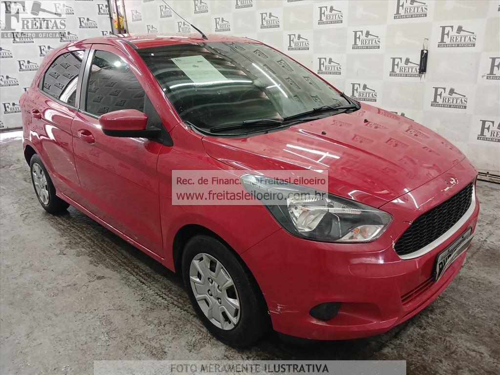 Foto 2: FORD/KA SE 1.0 HA, 15/15, PLACA: P__-___5, GASOL/ALC, VERMELHA