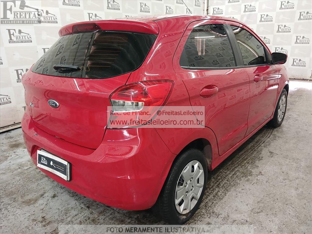 Foto 4: FORD/KA SE 1.0 HA, 15/15, PLACA: P__-___5, GASOL/ALC, VERMELHA