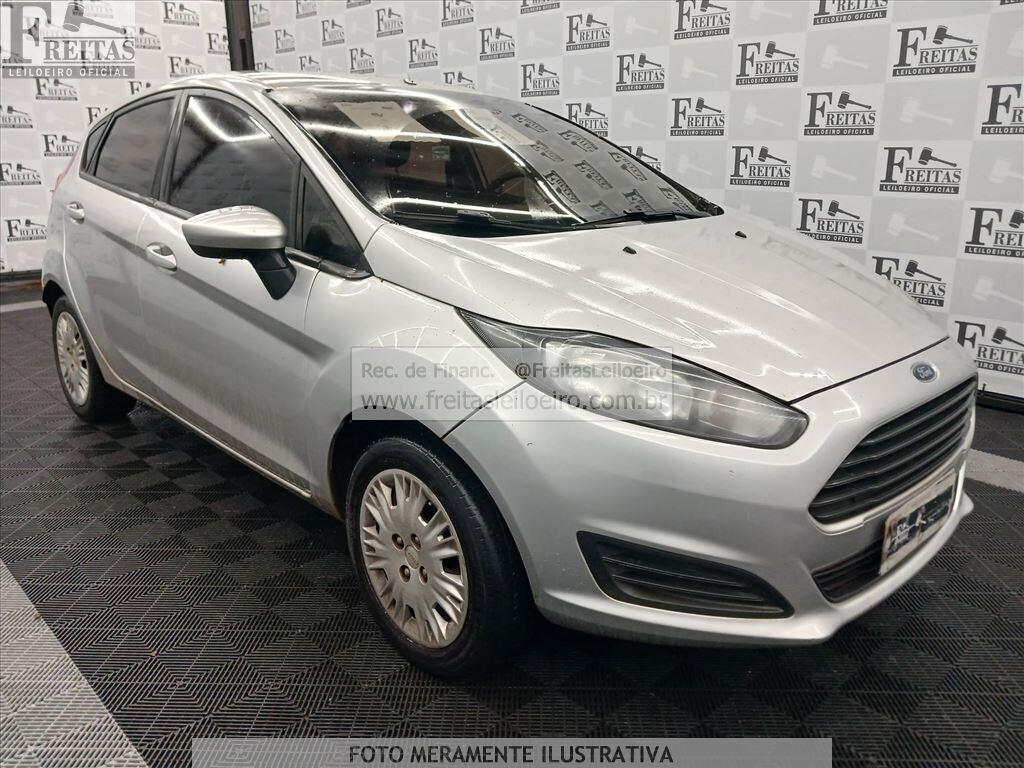 Foto 2: FORD/FIESTA HA 1.5L S, 13/14, PLACA: O__-___1, GASOL/ALC, PRATA