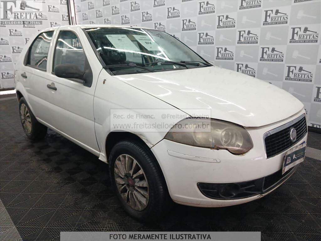 Foto 2: FIAT/PALIO ELX FLEX, 09/10, PLACA: E__-___5, GASOL/ALC, BRANCA