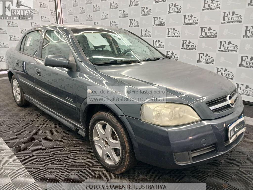 Foto 2: GM/ASTRA SEDAN ADVANTAGE, 07/08, PLACA: D__-___9, GASOL/ALC, CINZA
