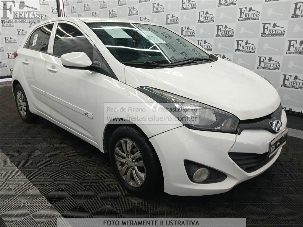 Foto 2: HYUNDAI/HB20 1.0M COMFOR, 14/14, PLACA: F__-___3, GASOL/ALC, BRANCA