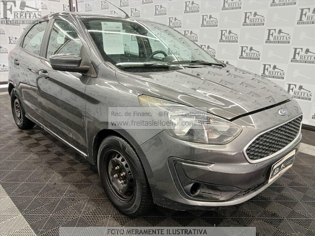 Foto 2: FORD/KA SE 1.0 HA C, 18/19, PLACA: Q__-___1, GASOL/ALC, CINZA