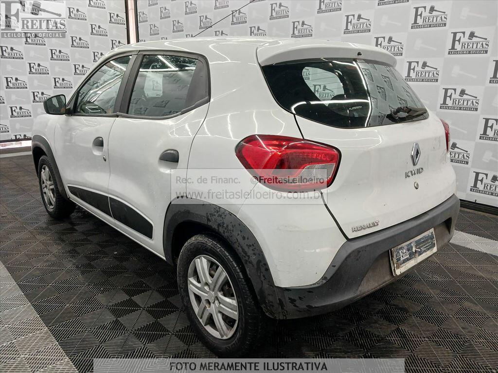 Foto 3: RENAULT/KWID ZEN 10MT, 19/20, PLACA: Q__-___1, GASOL/ALC, BRANCA