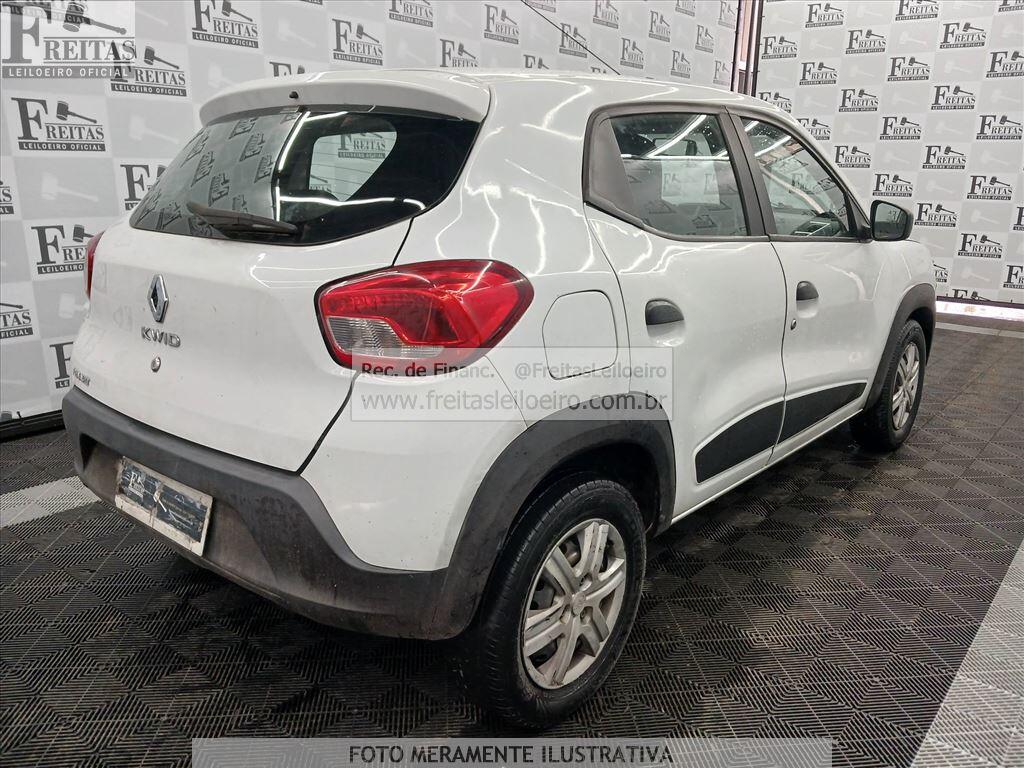 Foto 4: RENAULT/KWID ZEN 10MT, 19/20, PLACA: Q__-___1, GASOL/ALC, BRANCA