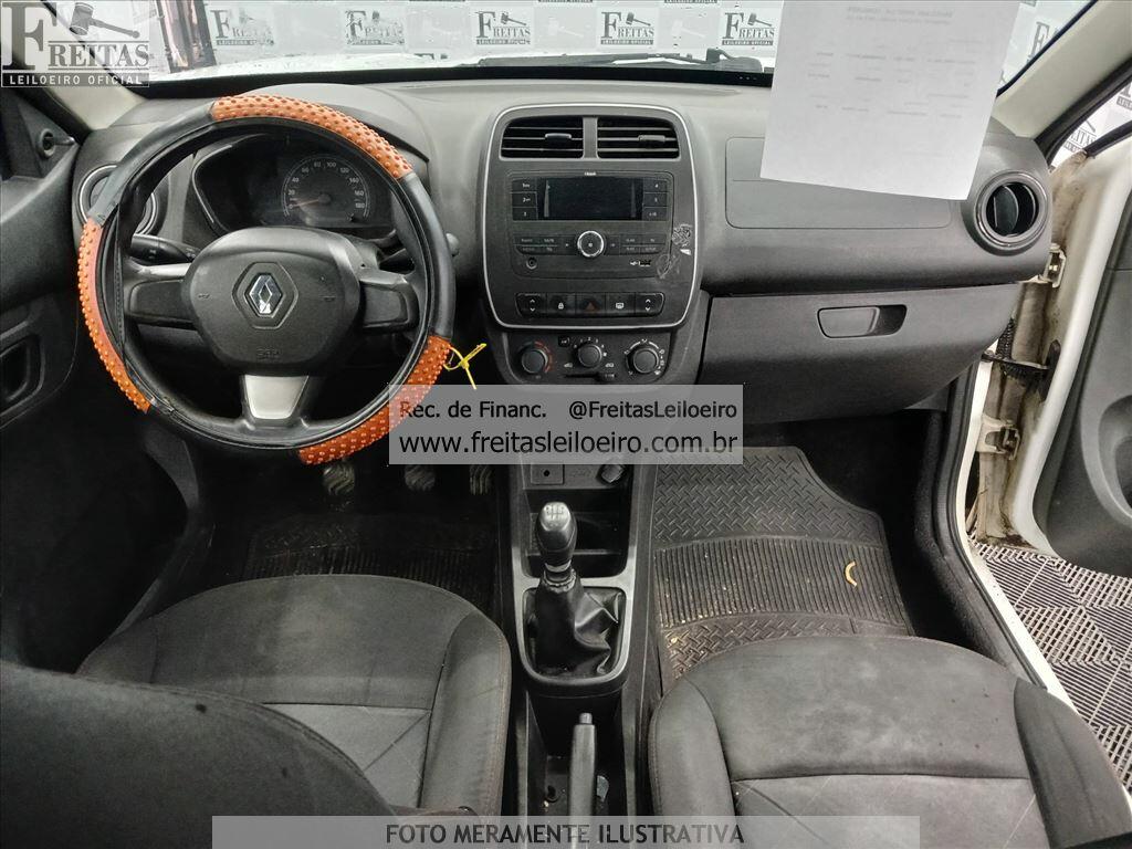 Foto 5: RENAULT/KWID ZEN 10MT, 19/20, PLACA: Q__-___1, GASOL/ALC, BRANCA