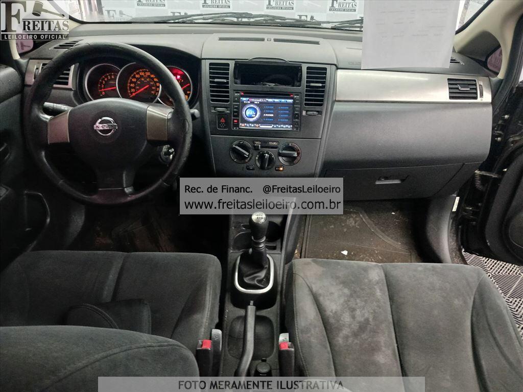 Foto 5: I/NISSAN TIIDA 18S FLEX, 09/09, PLACA: E__-___3, GASOL/ALC, PRETA