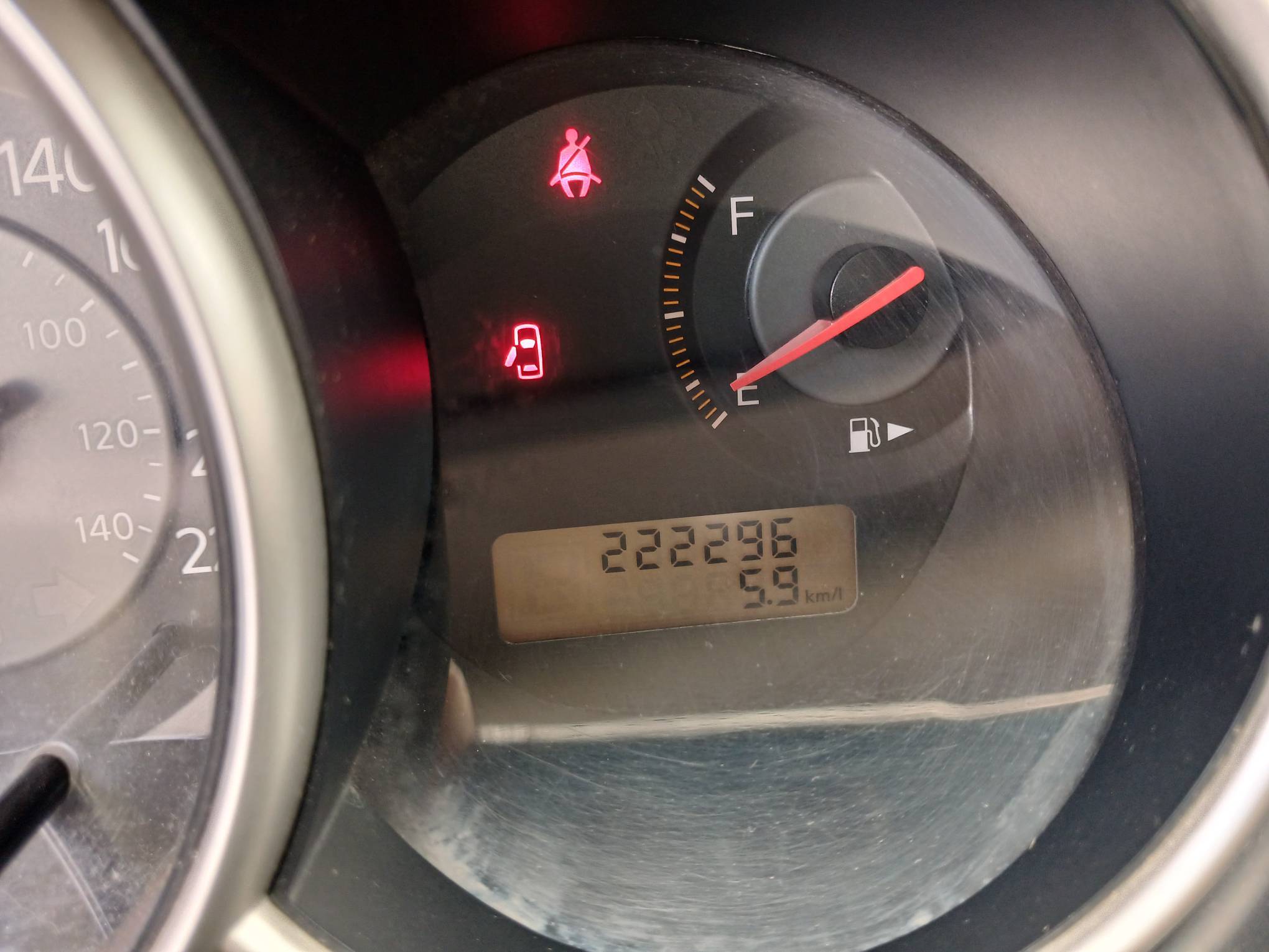 Foto 19 de 19: I/NISSAN TIIDA 18S FLEX, 09/09, PLACA: E__-___3, GASOL/ALC, PRETA