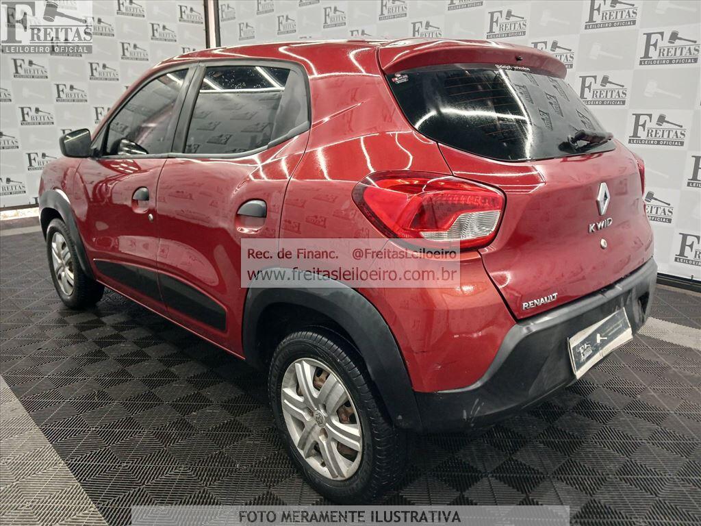 Foto 3: RENAUT/KWID ZEN 10MT, 19/20, PLACA: L__-___3, GASOL/ALC, VERMELHA