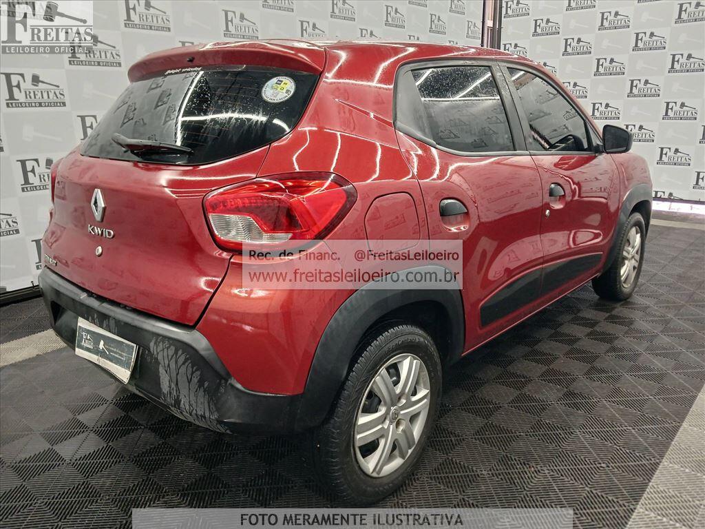 Foto 4: RENAUT/KWID ZEN 10MT, 19/20, PLACA: L__-___3, GASOL/ALC, VERMELHA