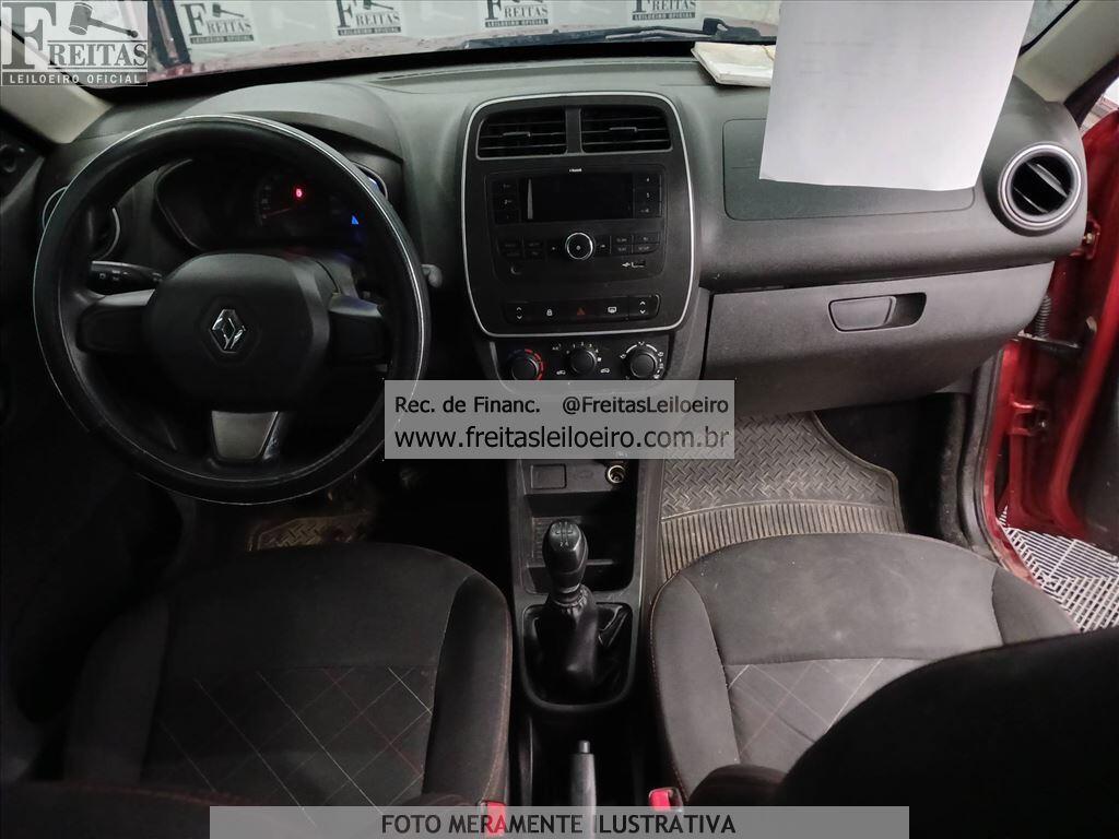 Foto 5: RENAUT/KWID ZEN 10MT, 19/20, PLACA: L__-___3, GASOL/ALC, VERMELHA