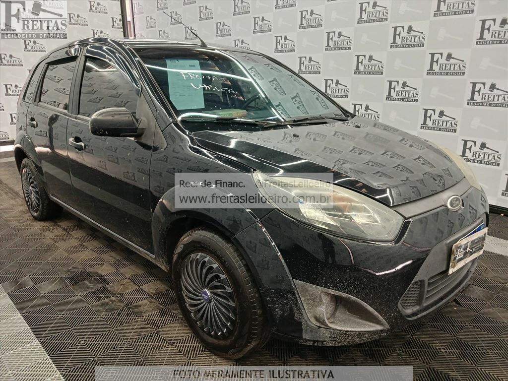 Foto 2: FORD/FIESTA FLEX, 11/12, PLACA: K__-___6, GASOL/ALC/GN, PRETA