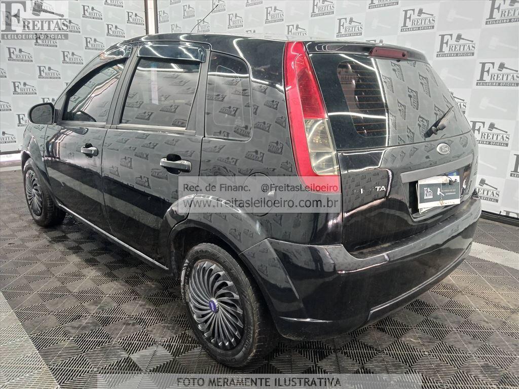 Foto 3: FORD/FIESTA FLEX, 11/12, PLACA: K__-___6, GASOL/ALC/GN, PRETA