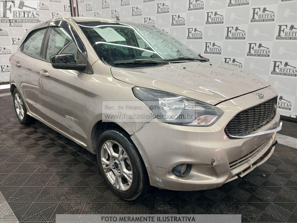 Foto 2: FORD/KA SEL 1.5 HA B, 16/17, PLACA: L__-___5, GASOL/ALC/GN, PRATA