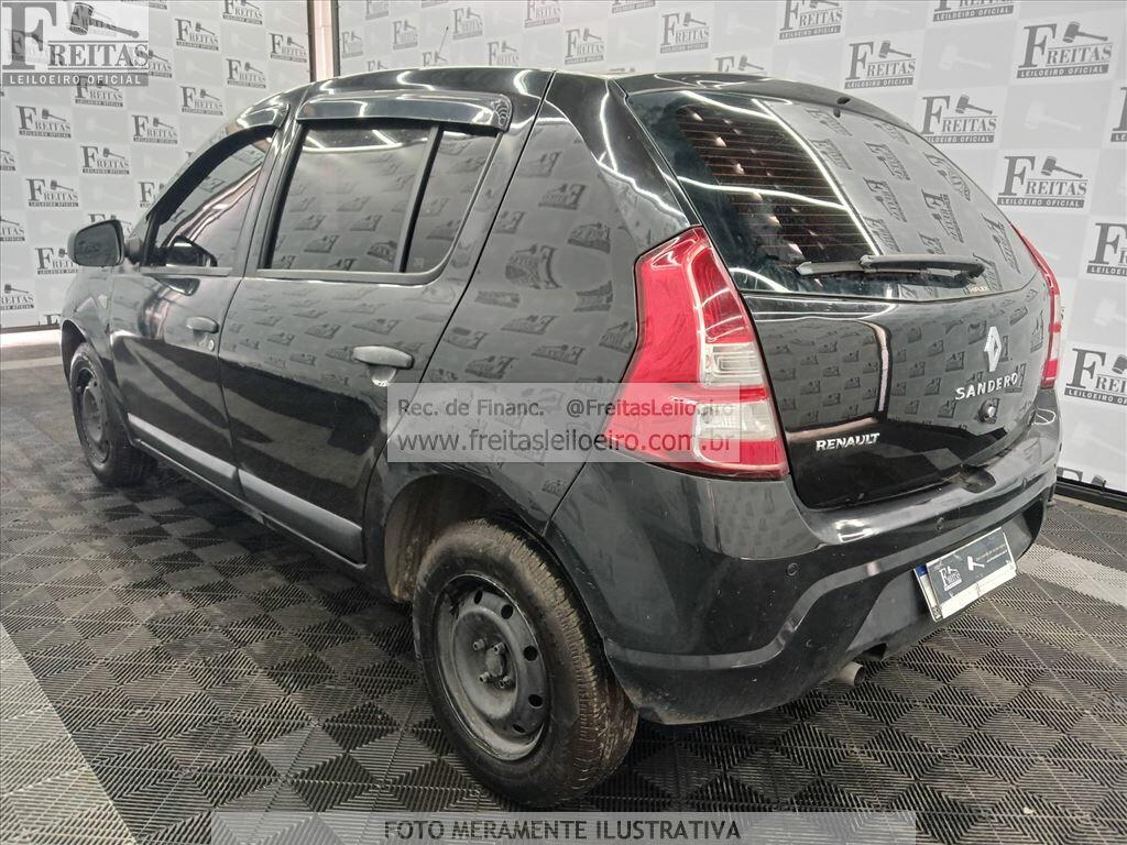Foto 3: RENAULT/SANDERO EXP1016V, 11/12, PLACA: E__-___1, GASOL/ALC, PRETA