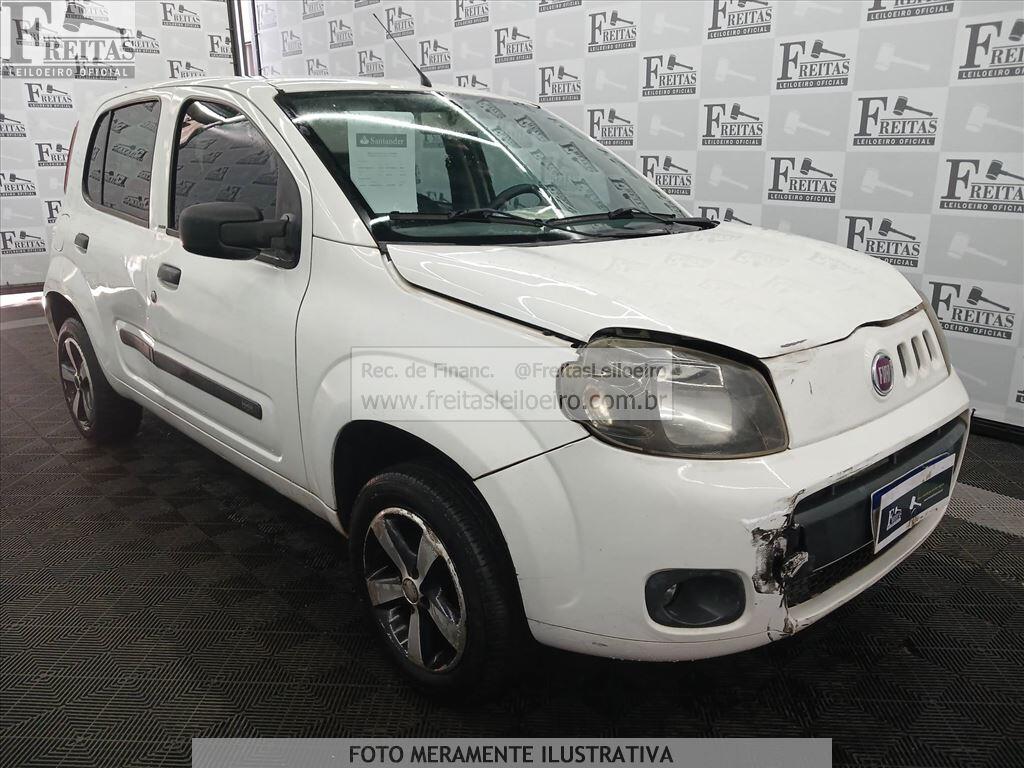 Foto 2: FIAT/UNO VIVACE 1.0, 14/14, PLACA: F__-___2, GASOL/ALC, BRANCA