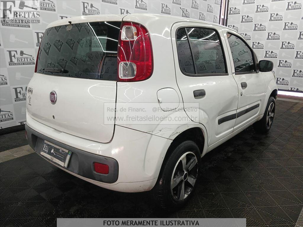 Foto 4: FIAT/UNO VIVACE 1.0, 14/14, PLACA: F__-___2, GASOL/ALC, BRANCA