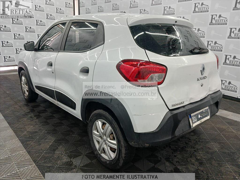 Foto 3: RENAULT/KWID ZEN 10MT, 20/21, PLACA: R__-___2, GASOL/ALC, BRANCA