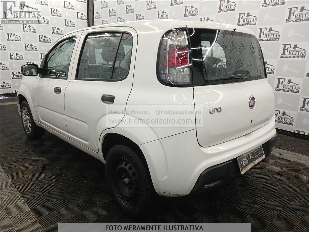 Foto 3: FIAT/UNO ATTRACTIVE 1.0, 19/19, PLACA: D__-___2, GASOL/ALC, BRANCA