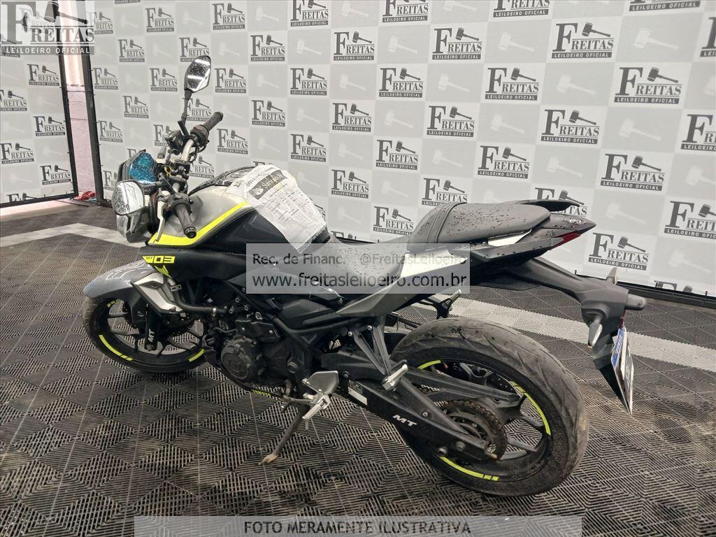 Foto 3: YAMAHA/MT03 ABS, 17/18, PLACA: G__-___1, GASOLINA, PRATA