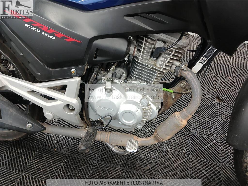 Foto 7 de 13: HONDA/CG 160 FAN, 25/25, PLACA: T__-___6, GASOL/ALC, AZUL